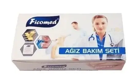 Ficomed Kutulu Ağız Bakım Seti Peroksitli 20 Swablı