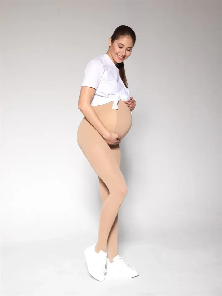 VARİMED HAMİLE KÜLOTLU (ATU),CCL II, AÇIK BURUN (SİYAH) VARİS ÇORABI