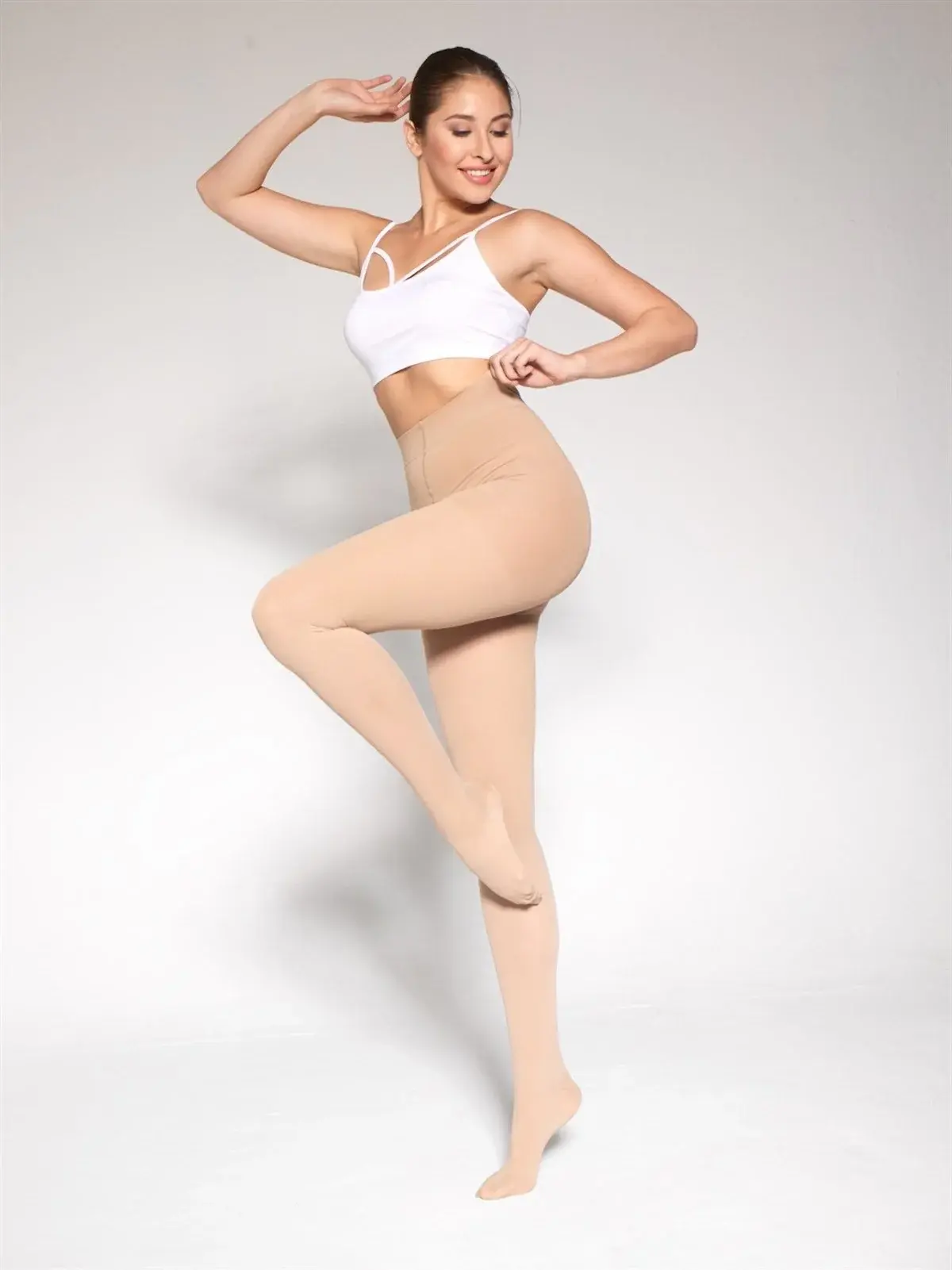 VARİMED KÜLOTLU (AT),CCL II, KAPALI BURUN (BEJ) VARİS ÇORABI