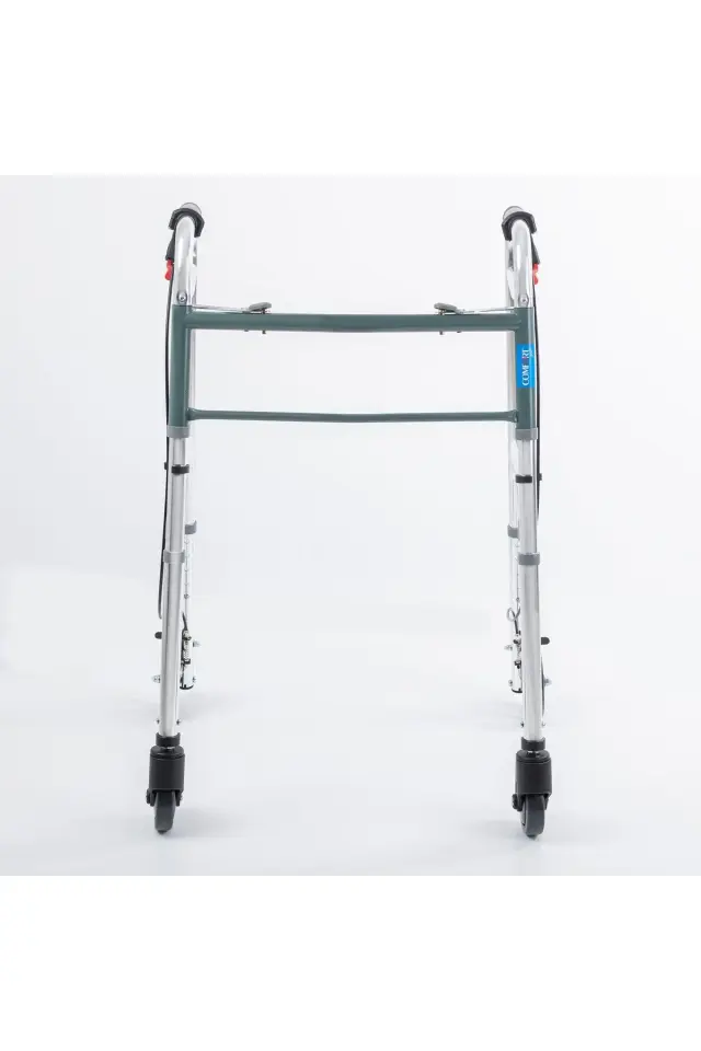 Comfort Plus Kf8220l-5 İthal Alüminyum 4 Tekerlekli+Frenli Walker (Yürüteç)
