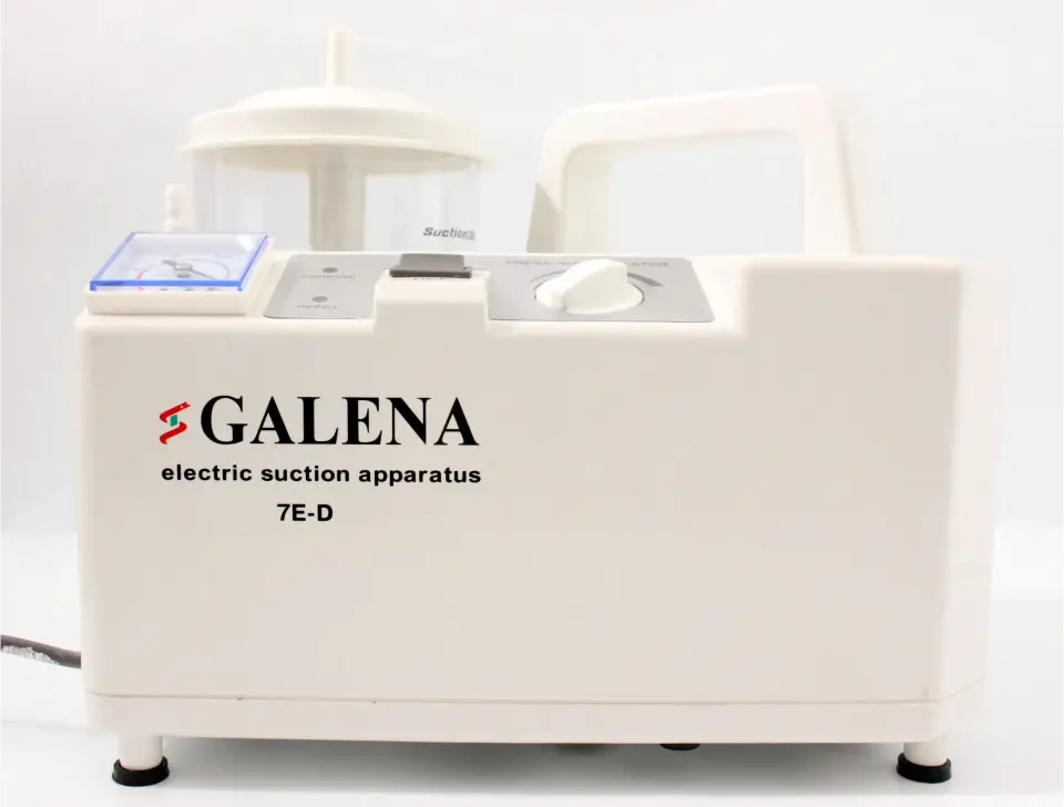 Galena 7E-D Portatif Taşınabilir Aspiratör (Bataryalı)