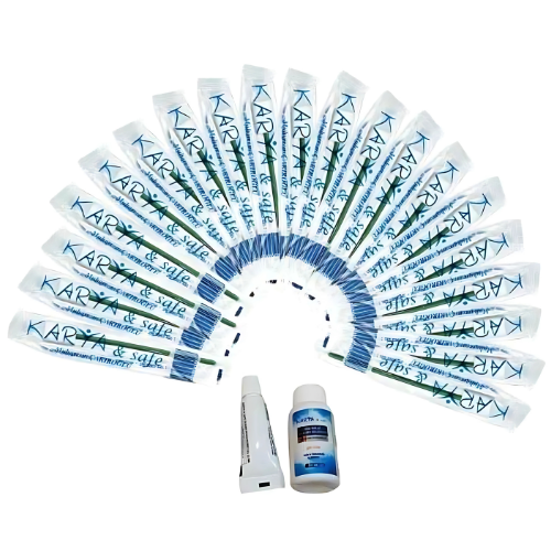 KARYA POŞETLİ AĞIZ BAKIM SETİ PEROKSİTLİ 20 SWABLI