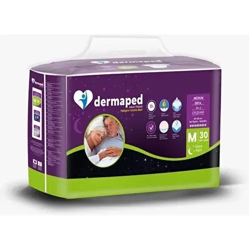 Dermaped Gece Hasta Bezi M 30 lu
