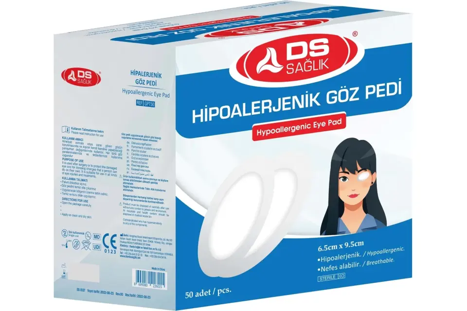DS Göz Pedi Yetişkin 50'Lik Paket