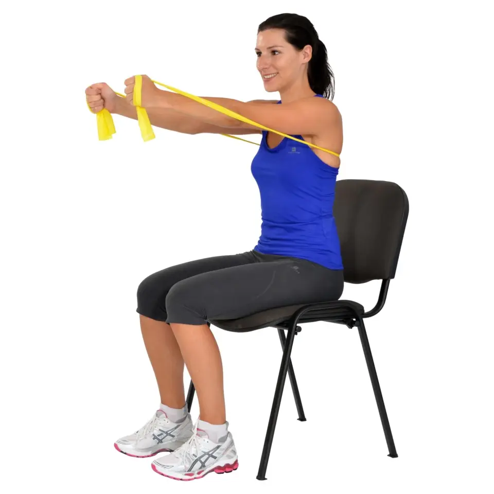 FixFlex Egzersiz Direnç Lastiği Sarı 1 (1,5 m)