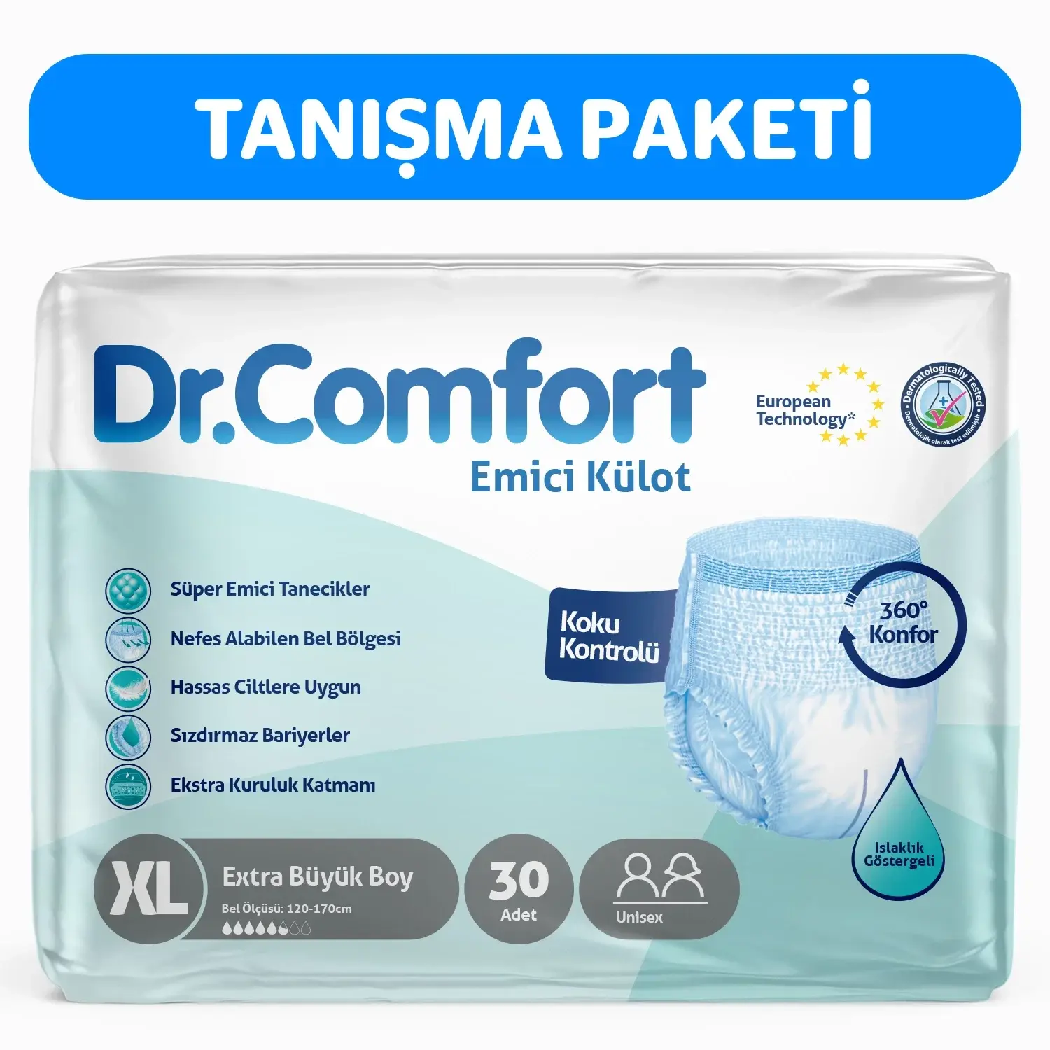Dr.Comfort Külotlu Hasta Bezi XL 30 lu