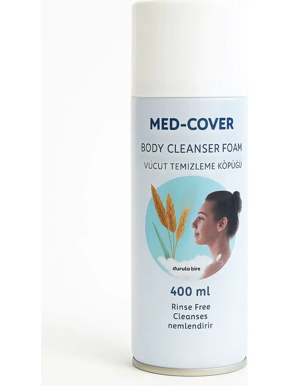 Med-Cover Vücut Temizleme Köpüğü 400 ml