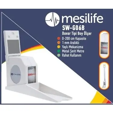 Mesilife Duvar Tipi Boy Ölçer SW-G06B