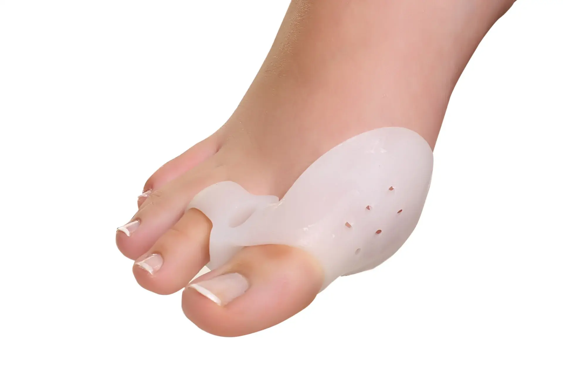 FixFlex İkili Parmak Bunion Koruyucu+Makara+Çekiç (Çift)