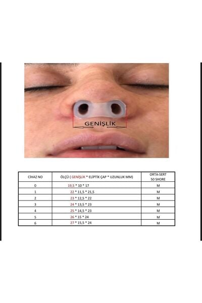 Erfecen Nostril Retainer (Burun Deliği Şekillendirici)