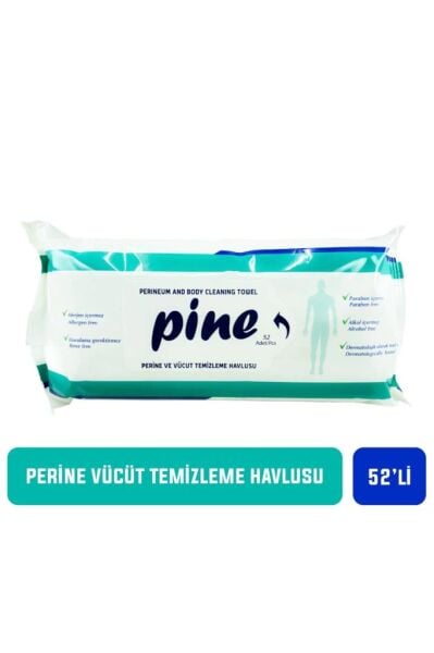 Pine Perine Ve Vücut Bölgesi Havlusu 50 Li (6 Paket)