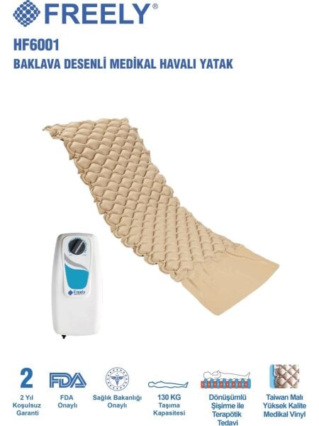 FREELY BAKLAVA TIPI HAVALI YATAK