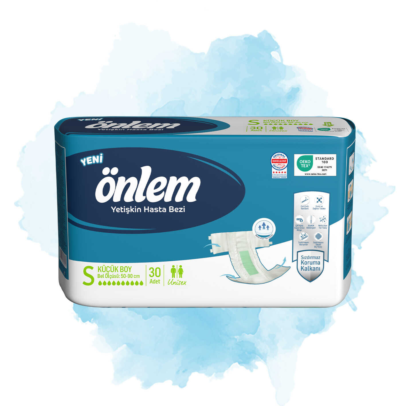 Önlem Bel Bantlı Hasta Bezi S 30 Adet