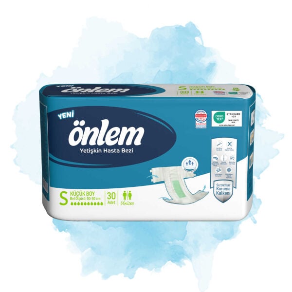 Önlem Bel Bantlı Hasta Bezi S 30 Adet