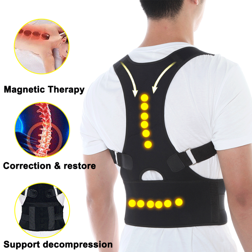 FİXFLEX MIKNATISLI MANYETİK KAMBURLUK ÖNLEYİCİ KEMERLİ DİK DURUŞ KORSESİ STANDART