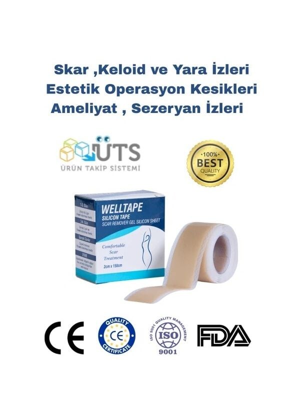WELLTAPE - SILIKON BANT  2CM X 1,5M
