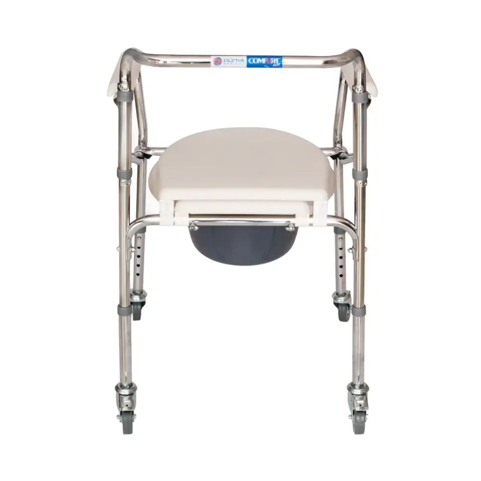 COMFORT PLUS DM-696 TEKERLEKLİ KLOZET YÜKSELTİCİ (İTHAL)(KOMOT)