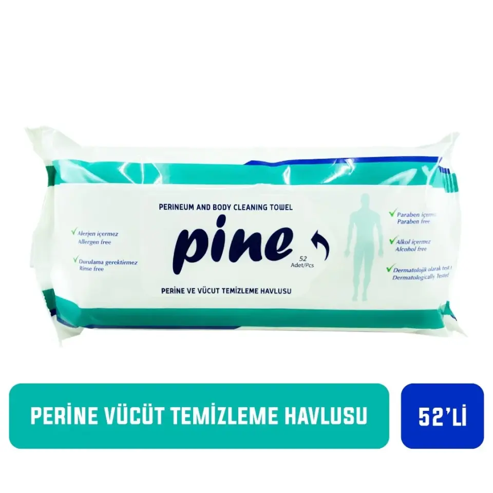 PİNE PERİNE VE VÜCUT BÖLGESİ HAVLUSU 50 Lİ