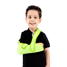 Wicromed Çocuk Kol Askısı Kids Yeşil Standart