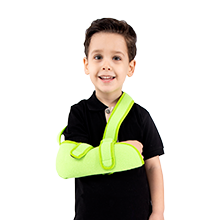 Wicromed Çocuk Kol Askısı Kids Yeşil Standart