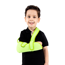 Wicromed Çocuk Kol Askısı Kids Yeşil Standart