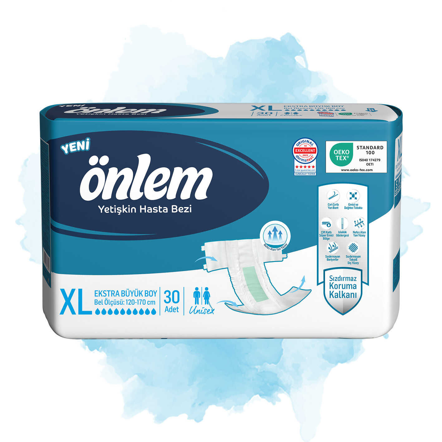 Önlem Bel Bantlı Hasta Bezi Xlarge 30 Adet