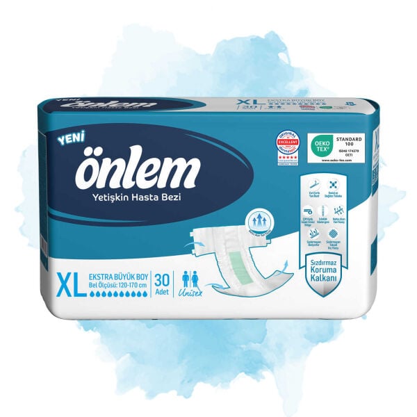 Önlem Bel Bantlı Hasta Bezi Xlarge 30 Adet
