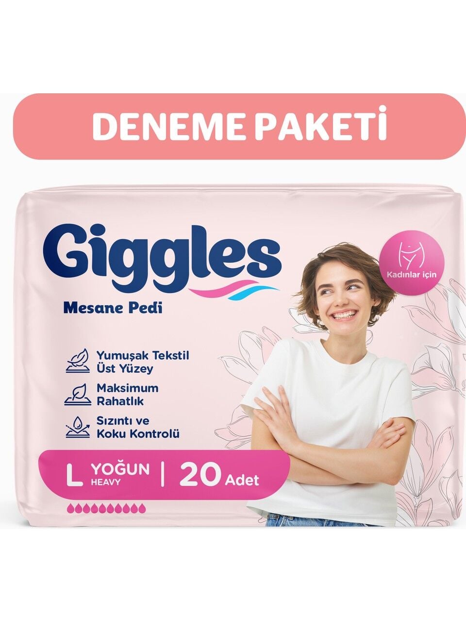 GIGGLES KADIN MESANE PEDI L 20 LI