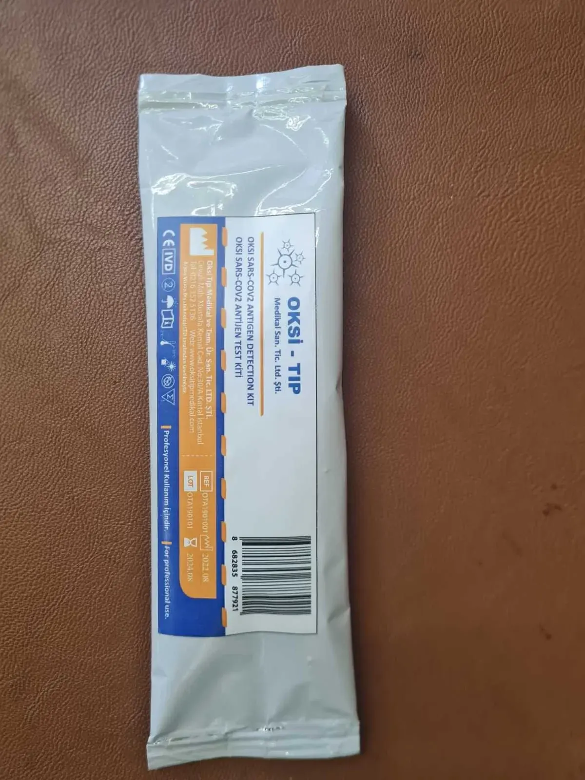 Oksi Tıp Covid-19 Rapid Antijen Test Kiti