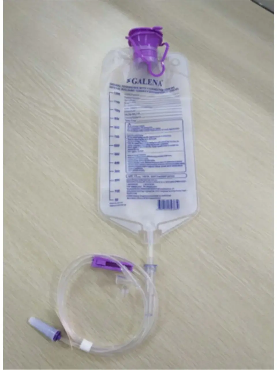 Galena Beslenme Seti 1200 ml (Ensur Torbası)