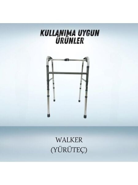 FixFlex Walker Yürüteç Lastiği Yumuşak Kaymaz Taban Yüksek Kalite 4'lü Avantaj Paket Gri