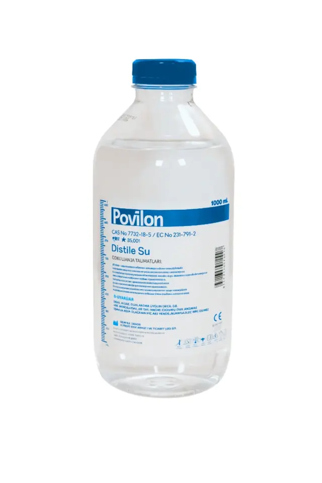 Distile Su Ultra Saf Su 1 Lt – Ütü, Akü, Radyatör,akvaryum Ve Gümüş Suyuna Uygun