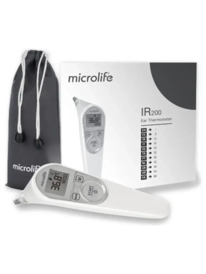 Microlife IR200 Kulaktan Ölçer Derece