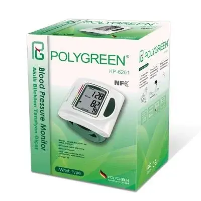 PolyGreen 6261 Bilekten Ölçer Tansiyon Aleti