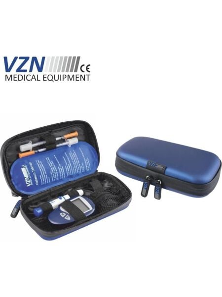 Vzn Insülin Taşıma Çantası YBH-2115 Çift Taraflı Soğutucu Sistem ile 12-18 Saat Soğuk Tutma