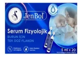 JENBOL Serum Fizyolojik 5ml 20 Flakon