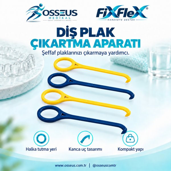 FixFlex Diş Plak Çıkarma Aparatı Fanatik 4 lü FB