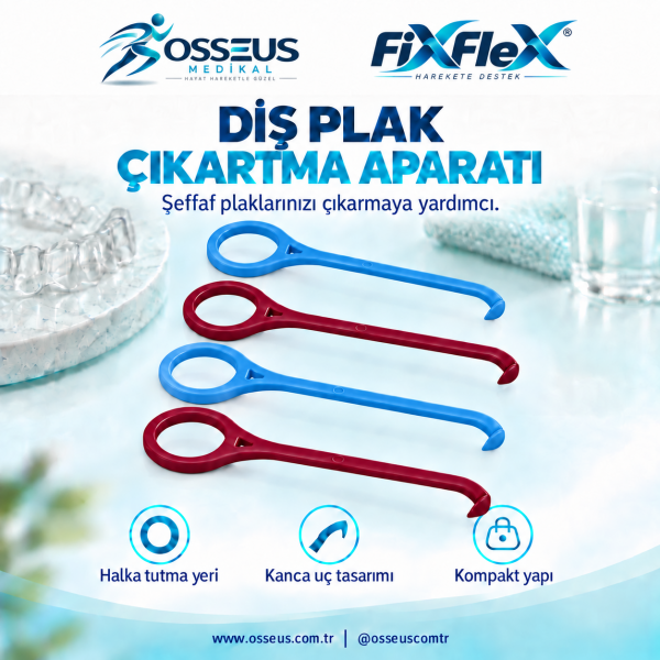 FixFlex Diş Plak Çıkarma Aparatı Fanatik 4 lü TS
