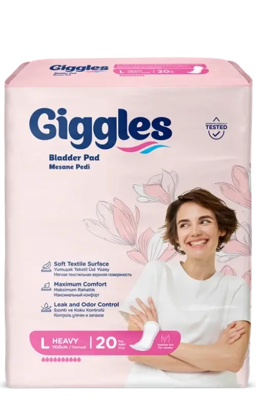 Giggles Kadın Mesane Pedi L 20 li