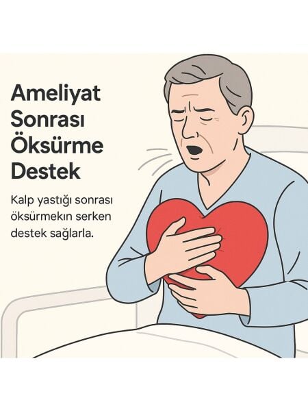 FixFlex Bypass Bası Yastığı Kalp Yastık (Suni Deri)