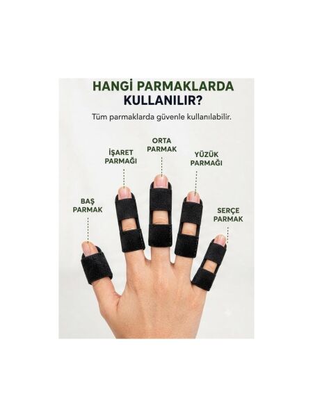 FixFlex Kumaş Kaplı Parmak Ateli (Standart)