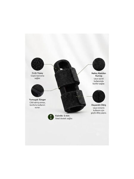 FixFlex Kumaş Kaplı Parmak Ateli (Standart)