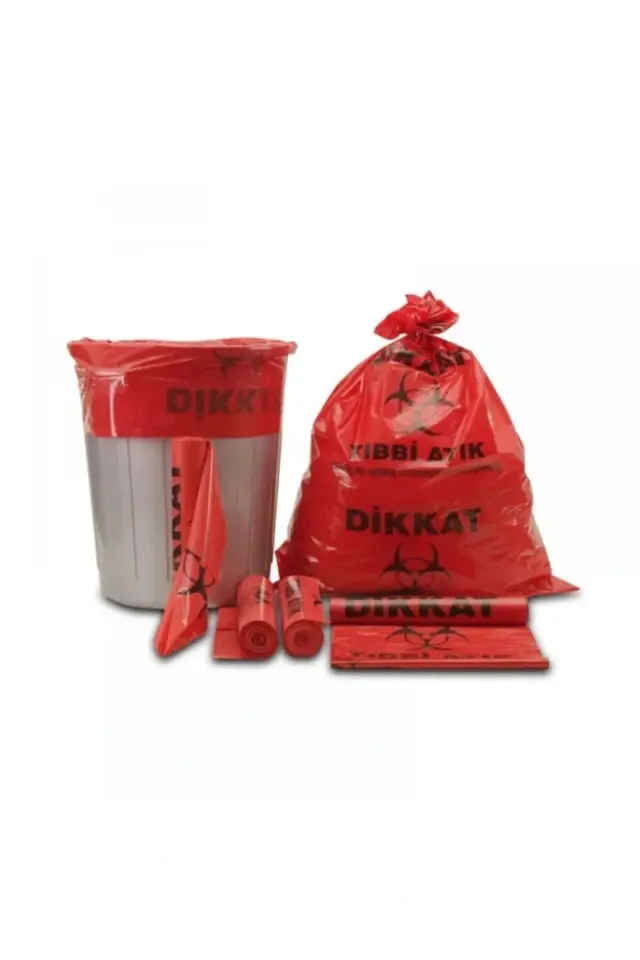 TIBBİ ATIK POŞETİ 75X90 CM 10 LU 1 RULO