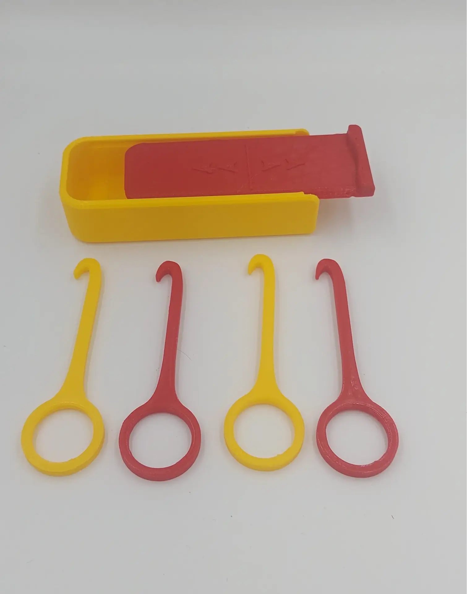 FİXFLEX DİŞ PLAK ÇIKARMA APARATI 4 ADET + APARAT SAKLAMA KUTUSU FANATİK GS