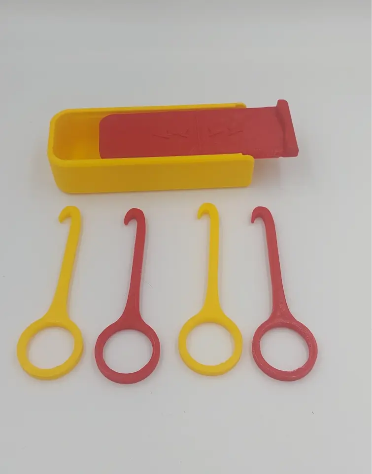 FİXFLEX DİŞ PLAK ÇIKARMA APARATI 4 ADET + APARAT SAKLAMA KUTUSU FANATİK GS