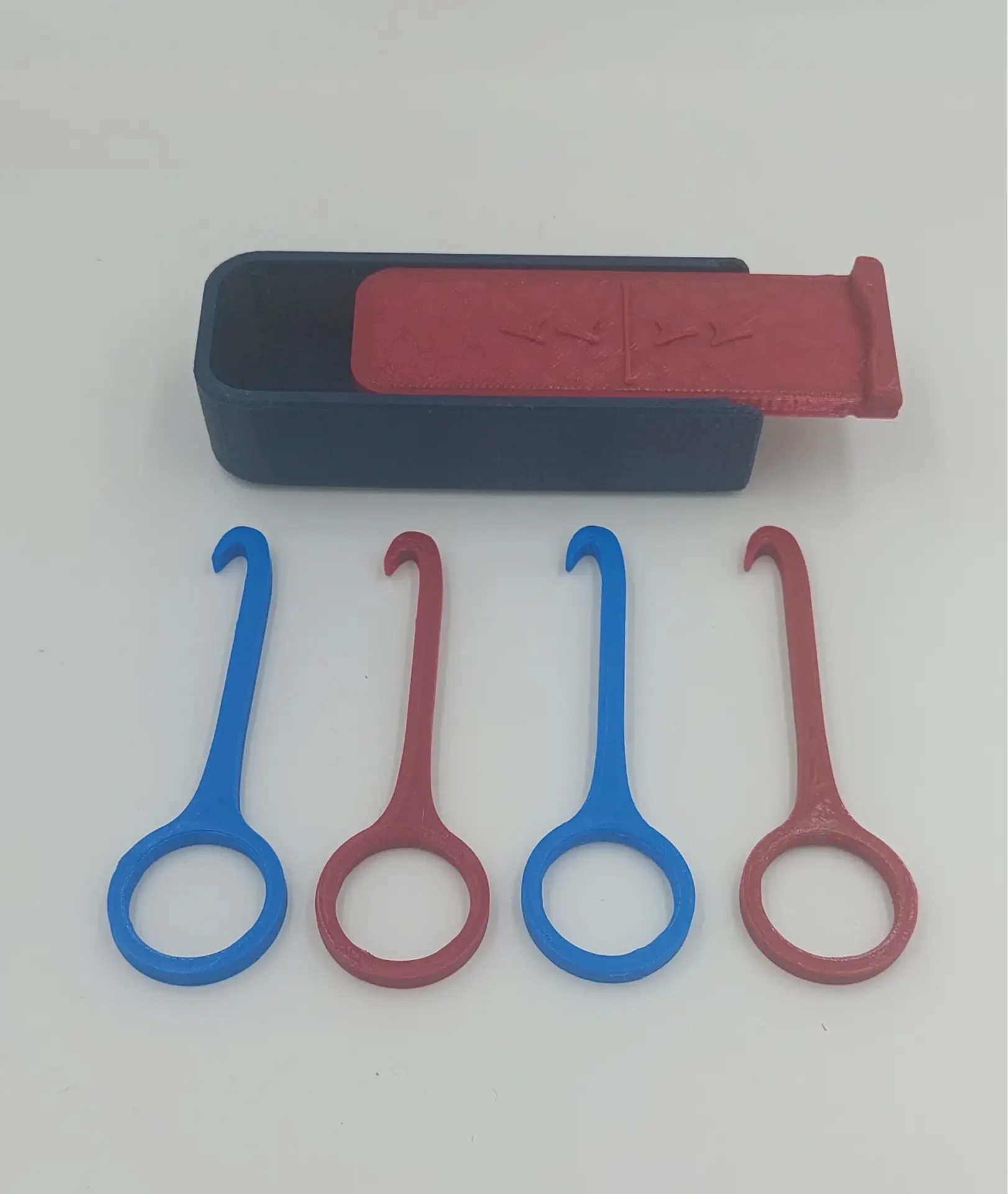 FixFlex Diş Plak Çıkarma Aparatı 4 adet + Saklama Kutusu Fanatik TS