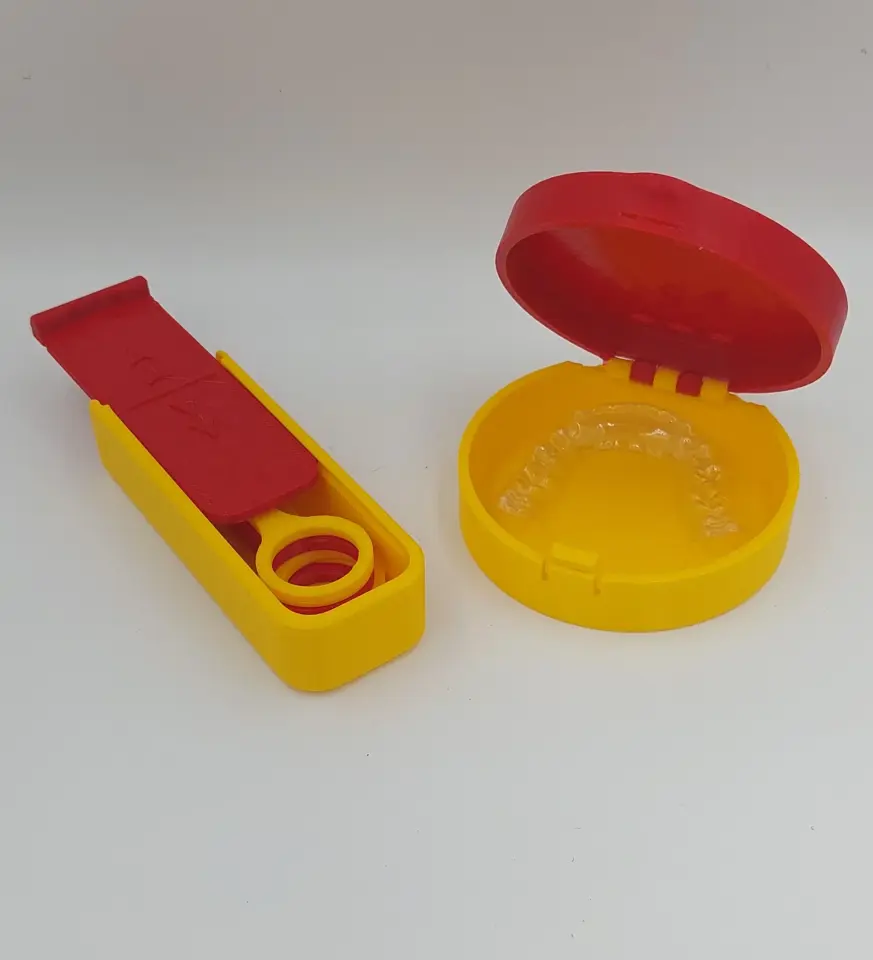 FixFlex Diş Plak Çıkarma Aparatı 4 adet + Saklama Kutusu + Plak Kutusu Fanatik GS