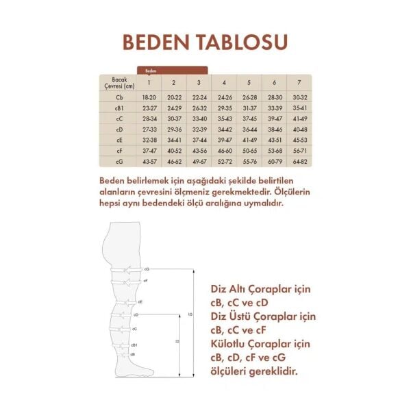 Varimed Diz Altı (Ad),CCL 2, Açık Burun (Siyah)