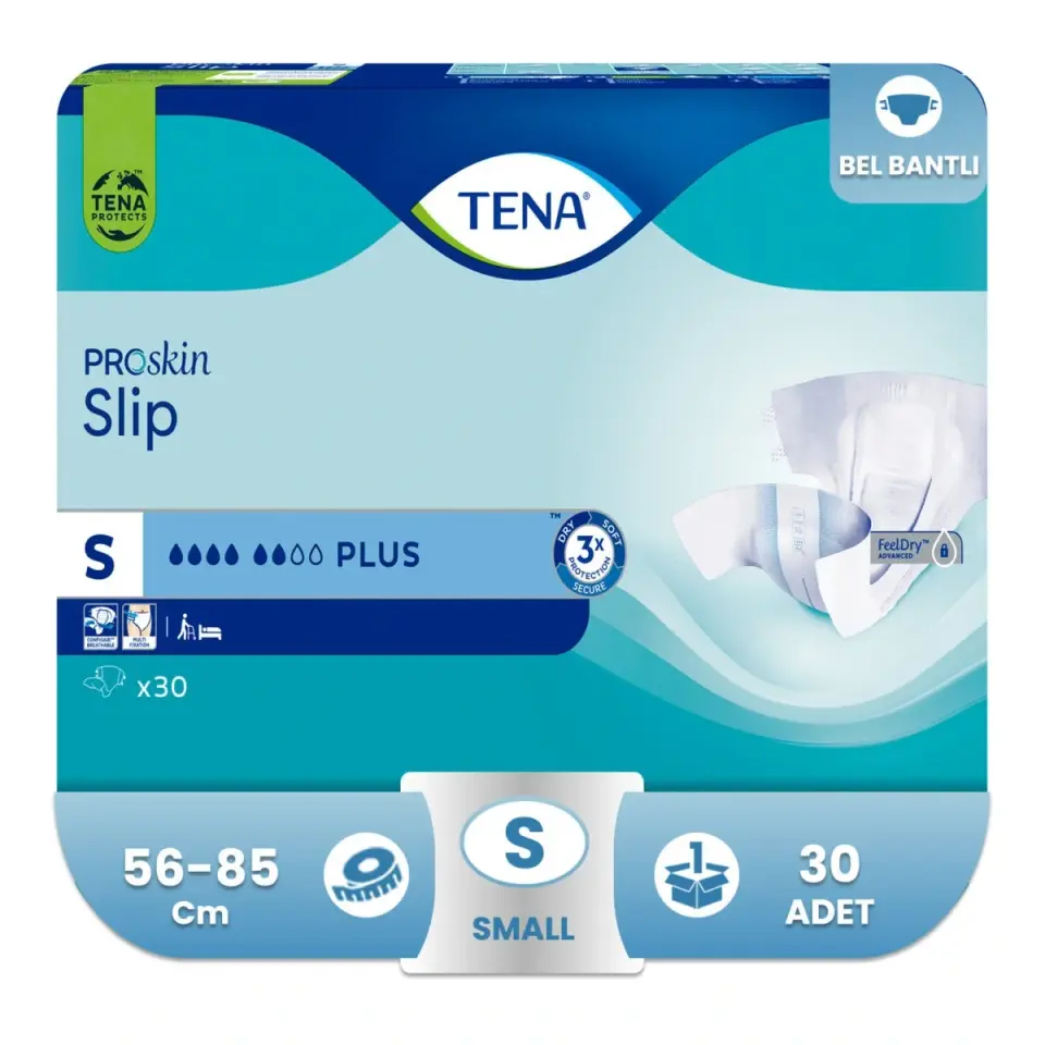 TENA Slip Plus (30 lu) S (6 Damla)