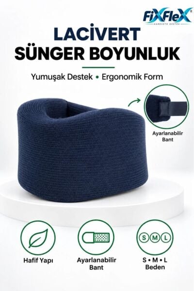 FixFlex Sünger Boyunluk (Lacivert)